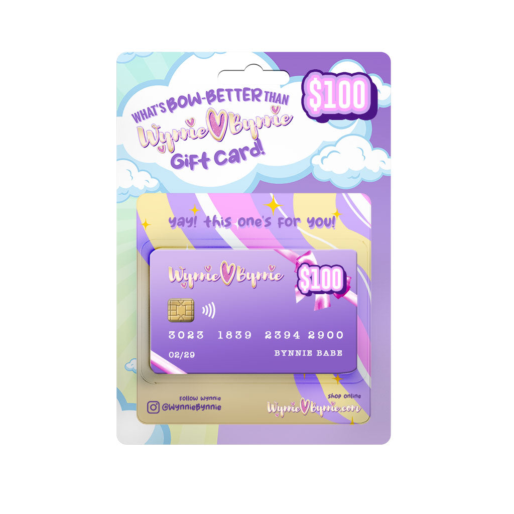 Wynnie Bynnie® Gift Card